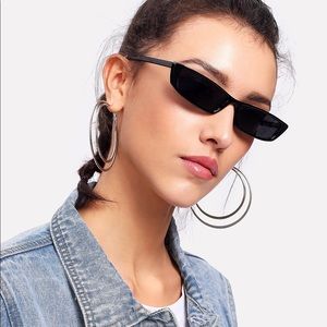 Flat lens sunglasses